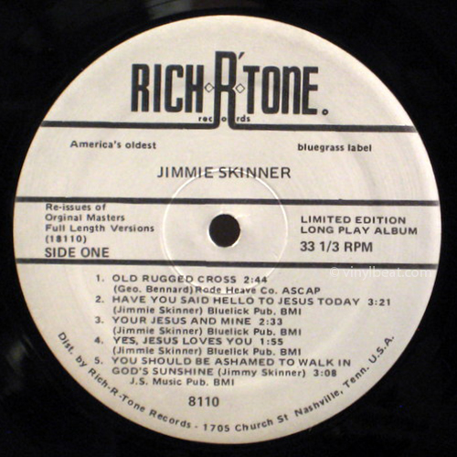 LP Label Guide Record Labels P R RICHRTONE
